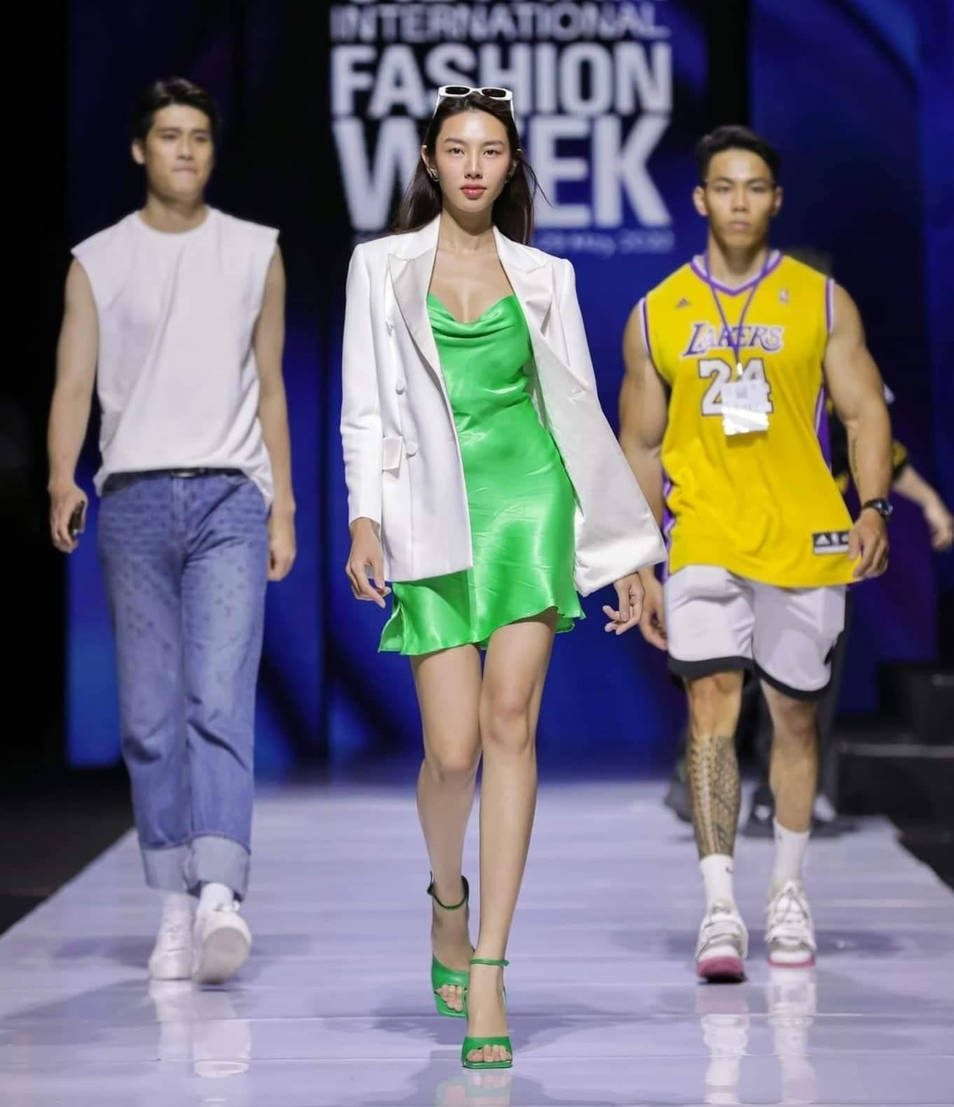 Cô cũng đã tập dượt rất kỹ càng cho phần trình diễn của mình.