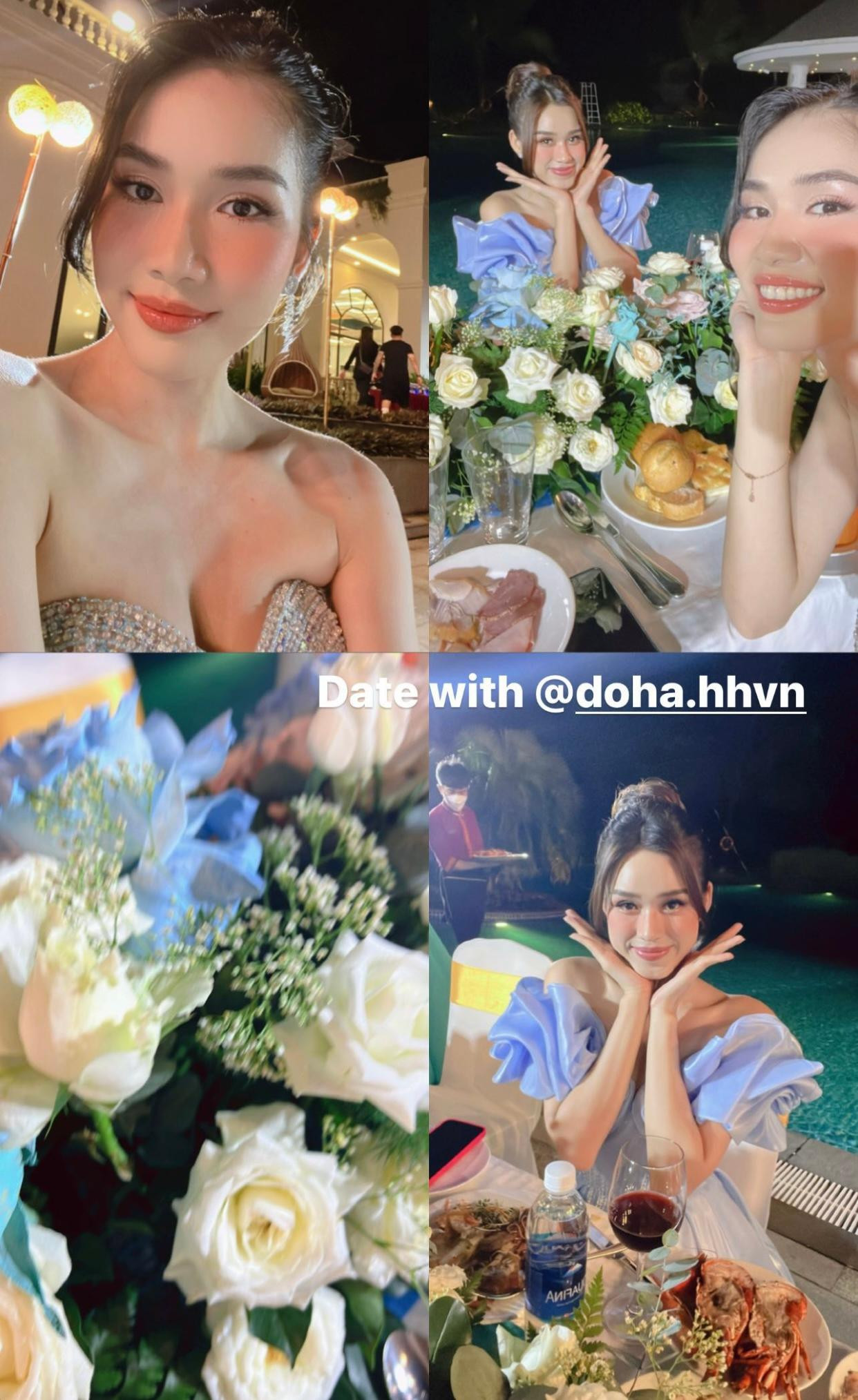 Tham dự sự kiện cùng với Đỗ Thị Hà tại Phú Quốc chính là Á hậu Phương Anh.