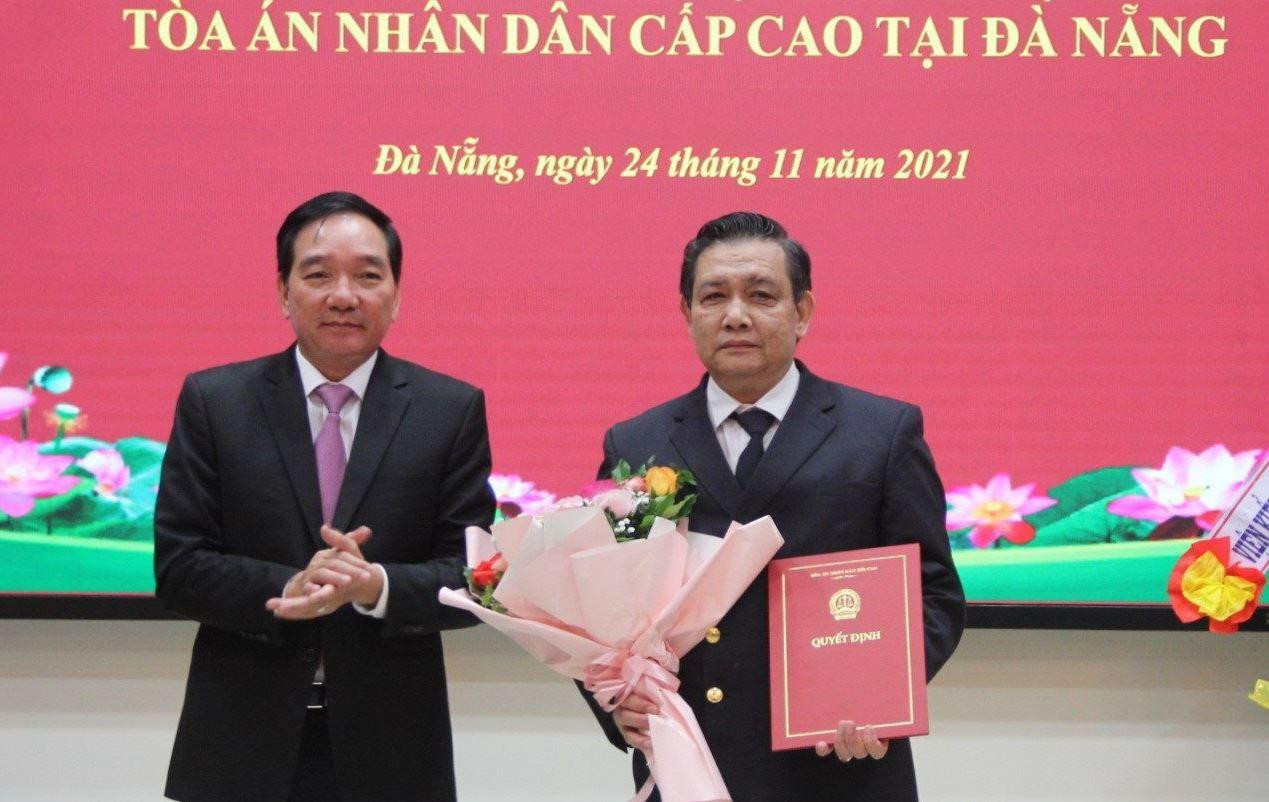Ông Phạm Tấn Hoàng nhận quyết định bổ nhiệm giữ chức vụ Phó Chánh án Tòa án nhân dân cấp cao tại Đà Nẵng