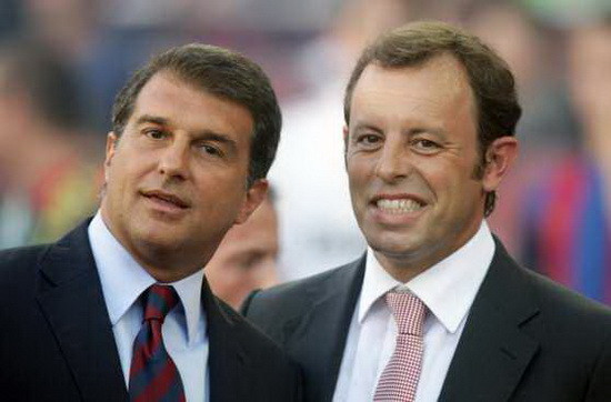 Cuộc chiến giữa Joan Laporta và Sandro Rosell chưa có hồi kết
