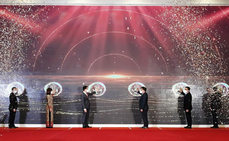 Lễ khai mạc Tháng khuyến mại Hà Nội và phát động Tuần lễ kích cầu Tháng khuyến mại Hà Nội 2021.