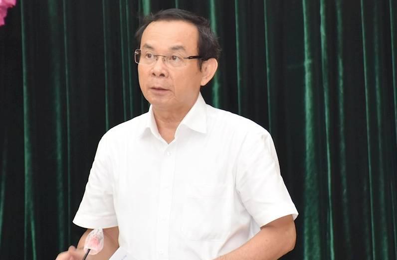 Bí thư Thành uỷ TPHCM Nguyễn Văn Nên đề nghị huyện Hóc Môn tập trung thực hiện các chương trình trọng điểm, nâng cao chất lượng sống của người dân. Ảnh: Thành uỷ TPHCM Bí thư Thành uỷ TPHCM Nguyễn Văn Nên đề nghị huyện Hóc Môn tập trung thực hiện các chương trình trọng điểm, nâng cao chất lượng sống của người dân. Ảnh: Thành uỷ TPHCM