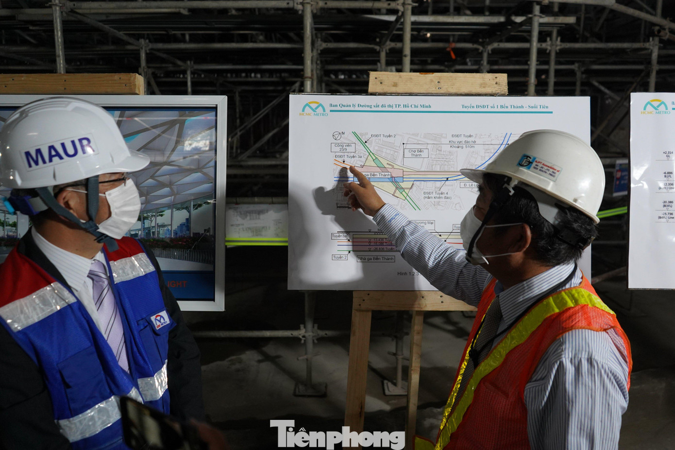 Theo Ban Quản lý Dự án đường sắt đô thị TPHCM, số lượng công nhân trên công trường hiện nay của toàn dự án Metro số 1 là 2.170 công nhân.