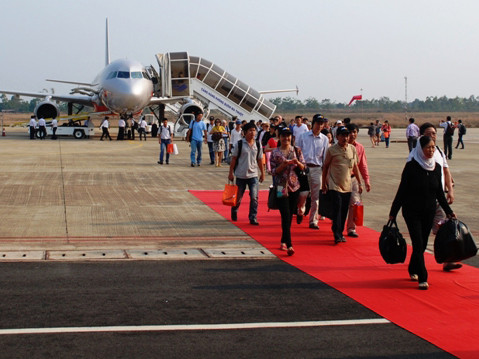 Thị trường vé máy bay thiếu sôi động so với năm ngoái. Ảnh: Jetstar Airline. Thị trường vé máy bay thiếu sôi động so với năm ngoái. Ảnh: Jetstar Airline