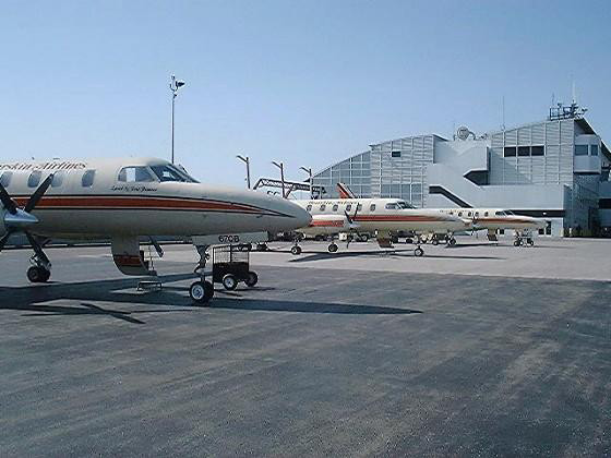 Máy bay của hãng hàng không Bearskin Airline. Máy bay của hãng hàng không Bearskin Airline