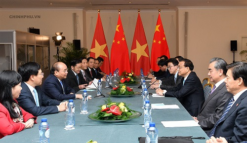 Thủ tướng Nguyễn Xuân Phúc tiếp xúc với Thủ tướng Trung Quốc, Na Uy ảnh 1