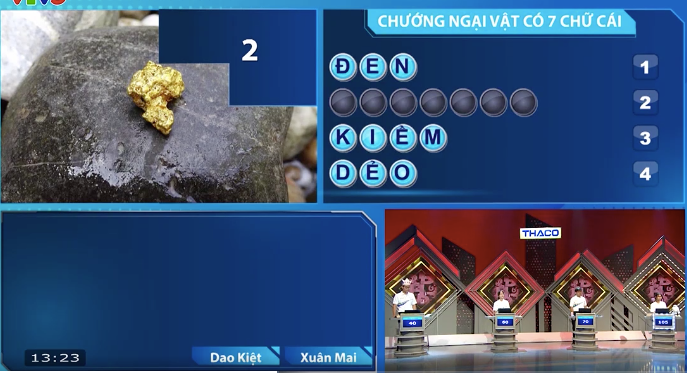 Xuân Mai nhấn chuông trả lời ẩn số sớm nhất.