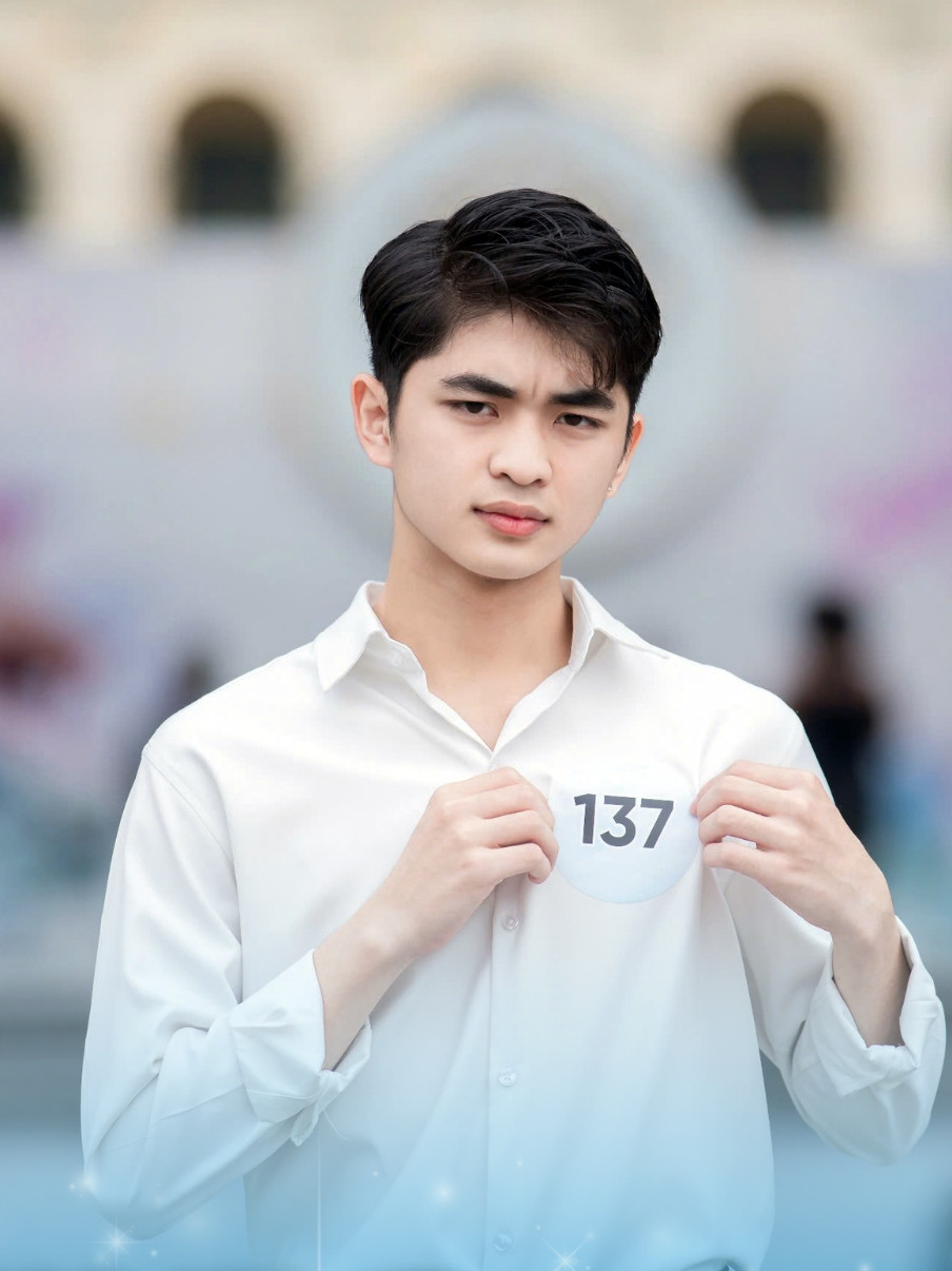 Thí sinh Nguyễn Thanh Tùng - sinh viên Học viện Phụ nữ Việt Nam.