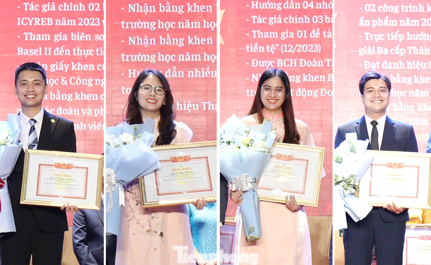 Những giáo viên gen Z được tuyên dương tại chương trình.