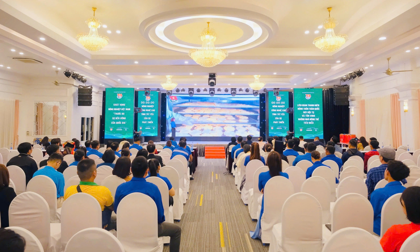 Vòng chung kết cuộc thi Dự án khởi nghiệp thanh niên nông thôn năm 2024. Ảnh: BTC Vòng chung kết cuộc thi Dự án khởi nghiệp thanh niên nông thôn năm 2024. Ảnh: BTC