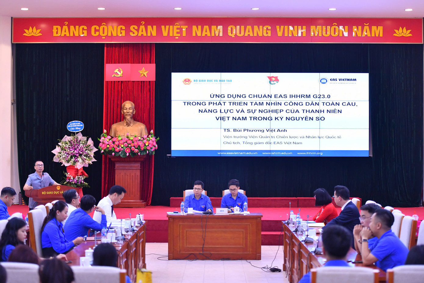 Diễn đàn “Xây dựng năng lực tự học trong kỷ nguyên số vì một Việt Nam hùng cường”. Ảnh: P.Linh Diễn đàn “Xây dựng năng lực tự học trong kỷ nguyên số vì một Việt Nam hùng cường”. Ảnh: P.Linh