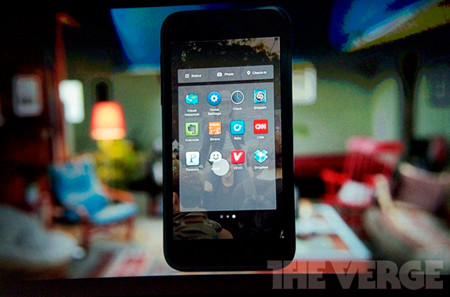 App Launcher chứa các ứng dụng ưa thích. Người dùng có thể viết status, đăng ảnh ngay tại giao diện này