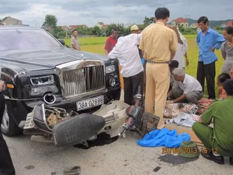 Hiện trường vụ tai nạn