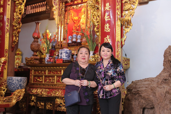 Hương Lan và NSND Ngọc Giàu thăm lại “Thánh đường” cải lương ảnh 4