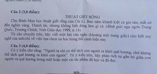 Suy ngẫm với đề Văn 'học thành tài nhưng không biết dùng làm gì' ảnh 2