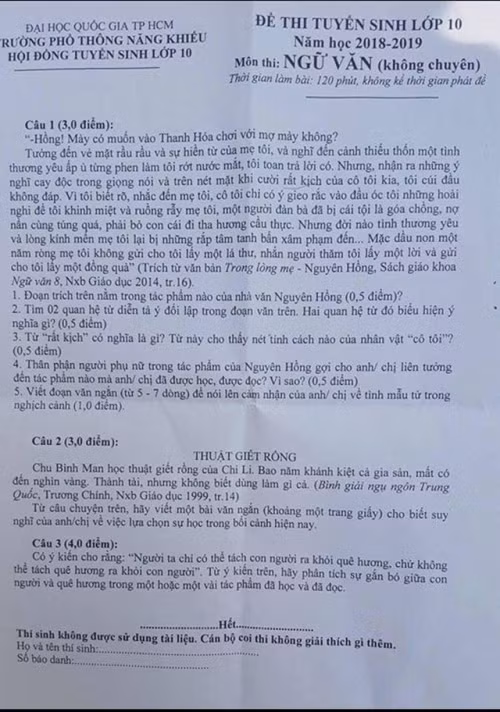 Suy ngẫm với đề Văn 'học thành tài nhưng không biết dùng làm gì' ảnh 1