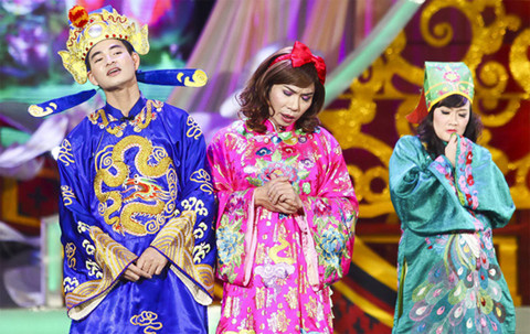 Vân Dung, Xuân Bắc, Công Lý trong Táo quân 2013