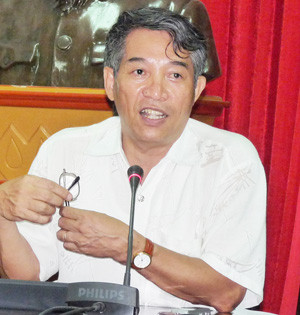 Ông Phạm Quang Long: “Cần xem xét trách nhiệm của các cá nhân và tổ chức liên quan trong sô Chế Linh thứ hai ở Hà Nội”. Ảnh: Phúc Nghệ