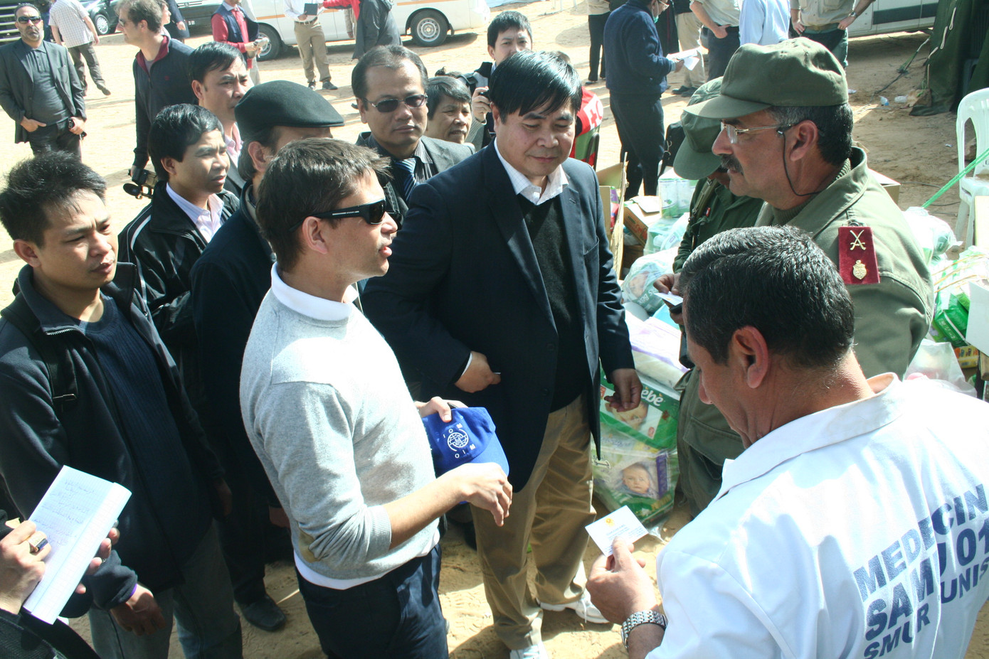 Một góc trại tị nạn