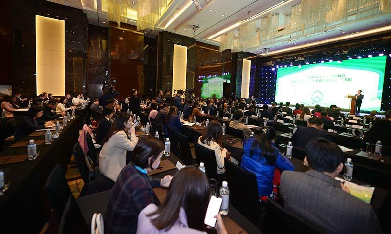 Hội nghị thu hút sự quan tâm của nhiều doanh nghiệp.