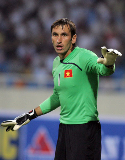 Thủ môn nhập tịch Đinh Hoàng La (Ukraine) từng được gọi vào đội tuyển VN 