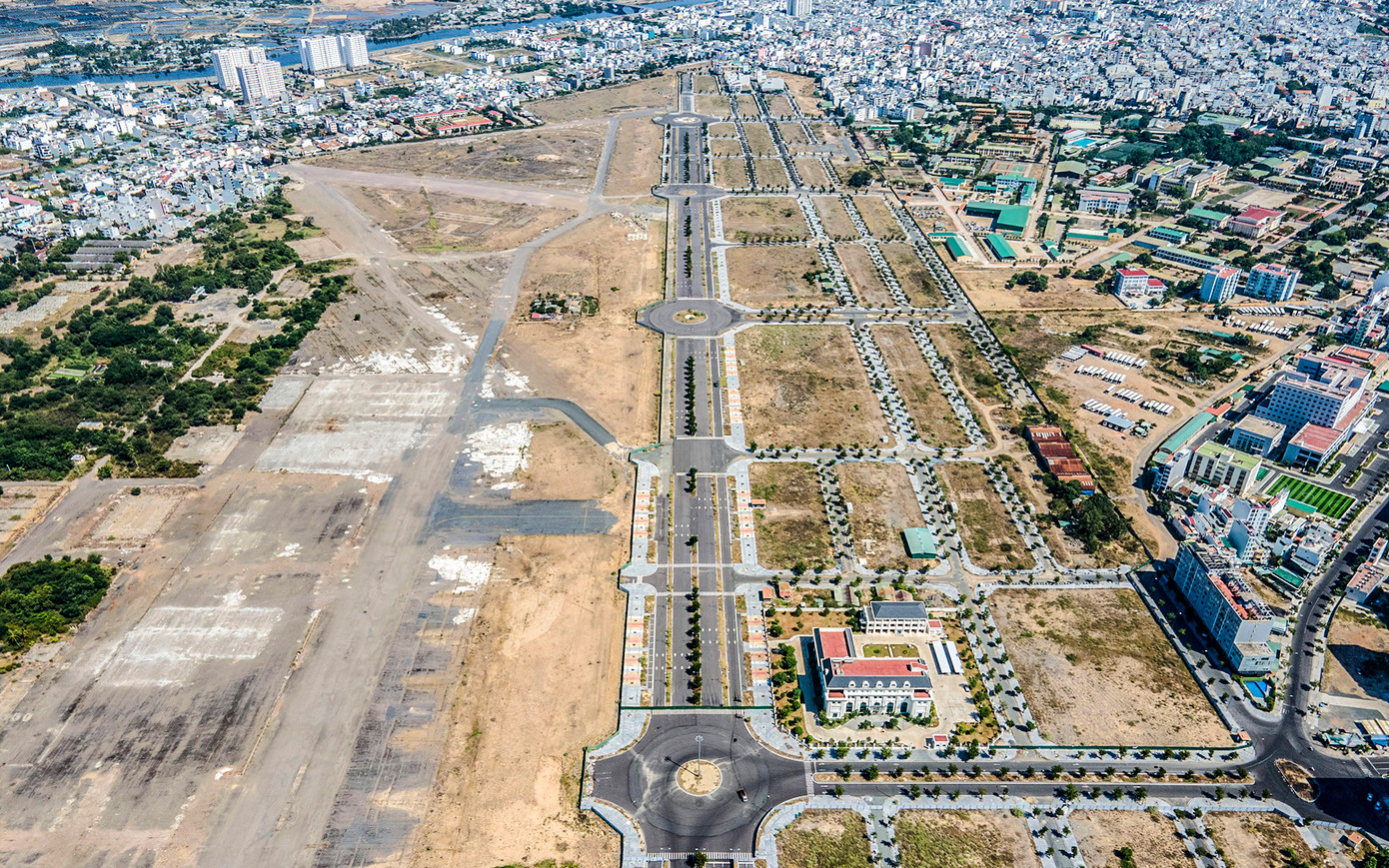 Đất sân bay Nha Trang được giao cho Tập đoàn Phúc Sơn từ năm 2016. (Ảnh: Xuân Hoát).