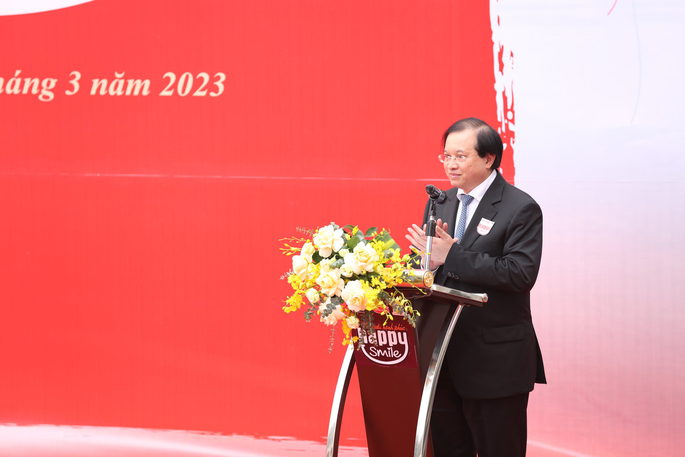 Thứ trưởng Bộ VHTTDL Tạ Quang Đông biểu dương sự hợp tác của hai đơn vị.