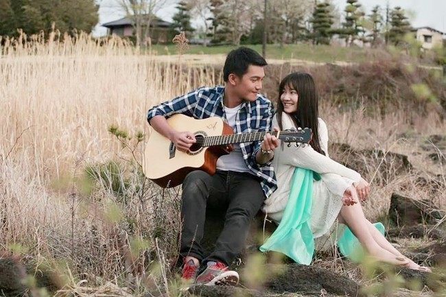 Nhã Phương và Quang Tuấn trong Khúc hát mặt trời.