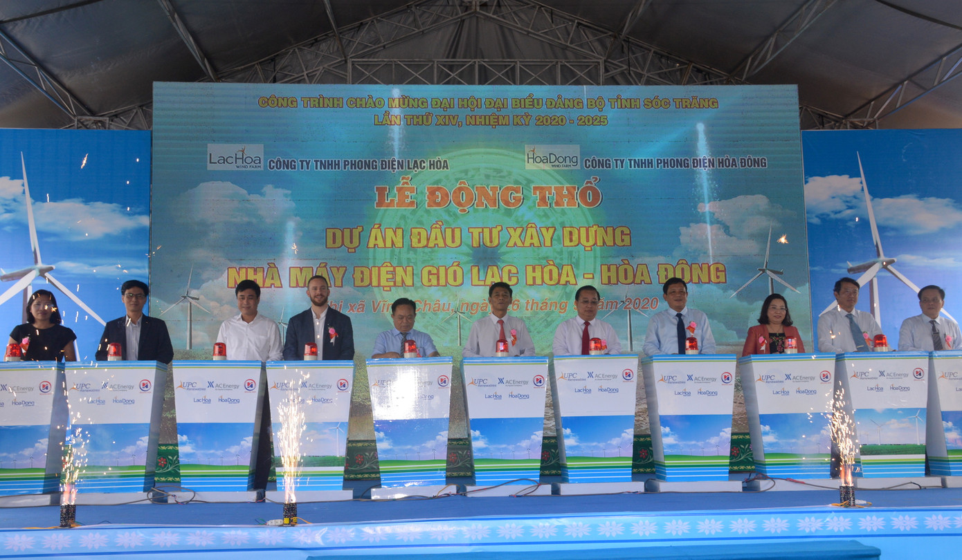 Khởi công thêm hai nhà máy điện gió trên 2.000 tỷ ở Sóc Trăng ảnh 2