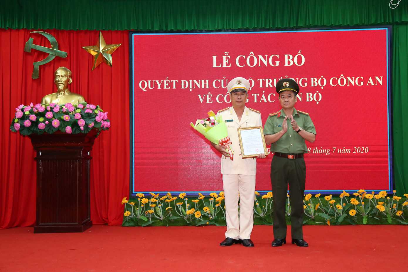 Thượng tá Huỳnh Hoài Hận làm Phó Giám đốc Công an Sóc Trăng ảnh 1