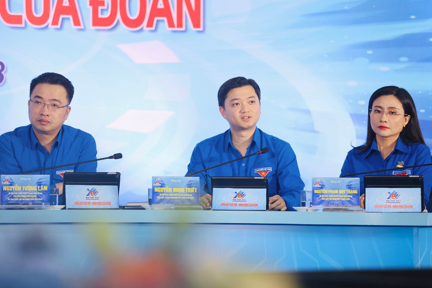 Bí thư Trung ương Đoàn, Chủ tịch Trung ương Hội Sinh viên Việt Nam Nguyễn Minh Triết