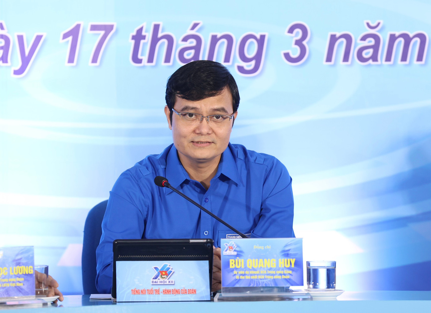 Bí thư thứ nhất Trung ương Đoàn Bùi Quang Huy