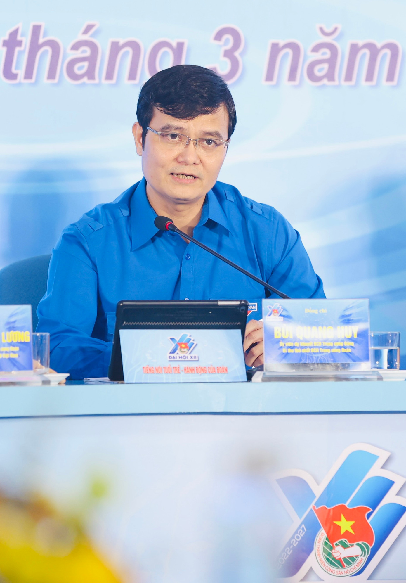 Bí thư thứ nhất Trung ương Đoàn Bùi Quang Huy