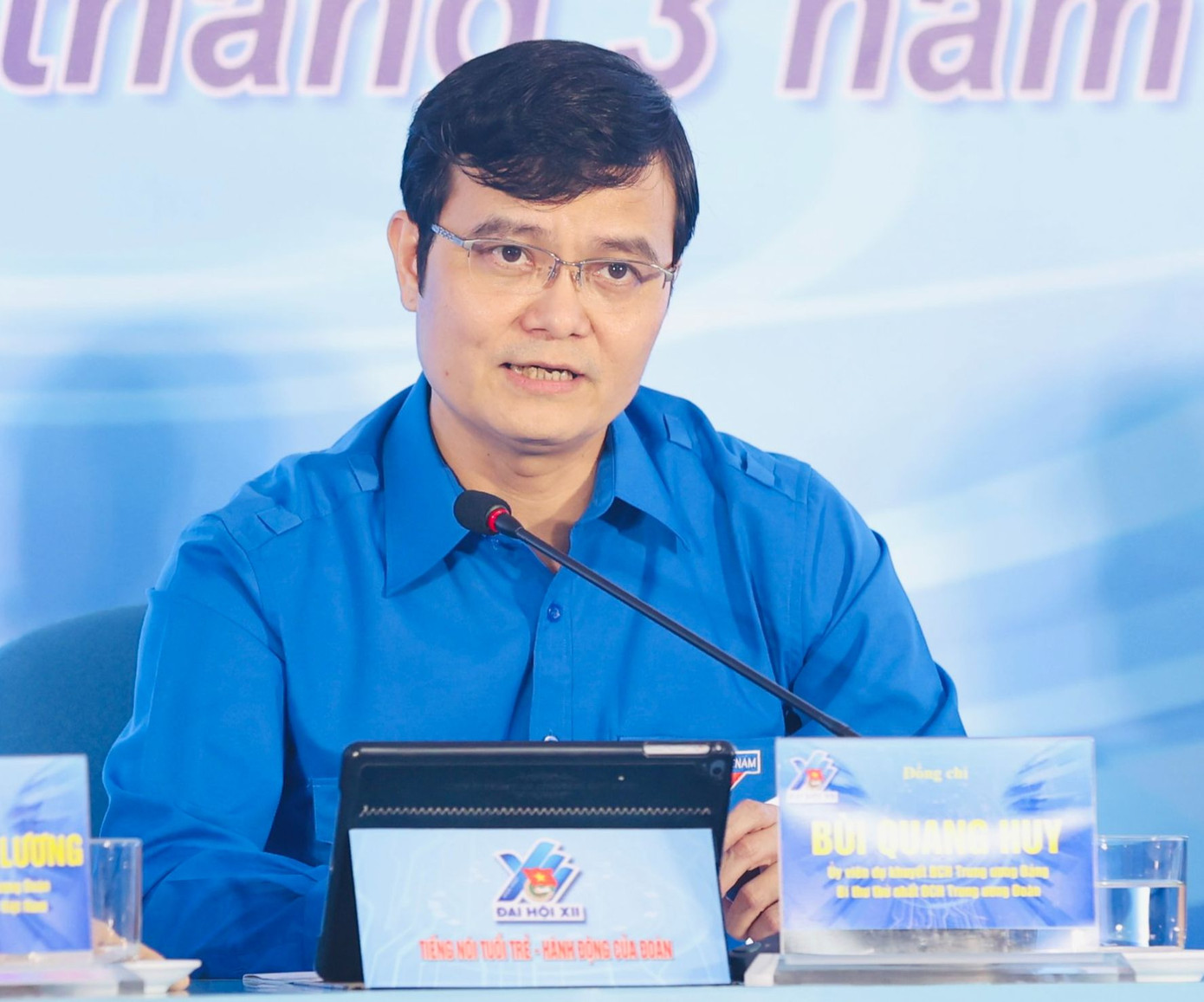 Bí thư thứ nhất Trung ương Đoàn Bùi Quang Huy