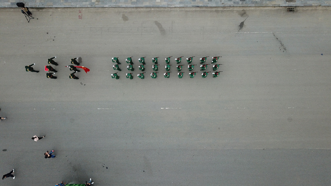 Lễ thượng cờ Tổ quốc tại Tiền Phong Marathon 2023 ảnh 22