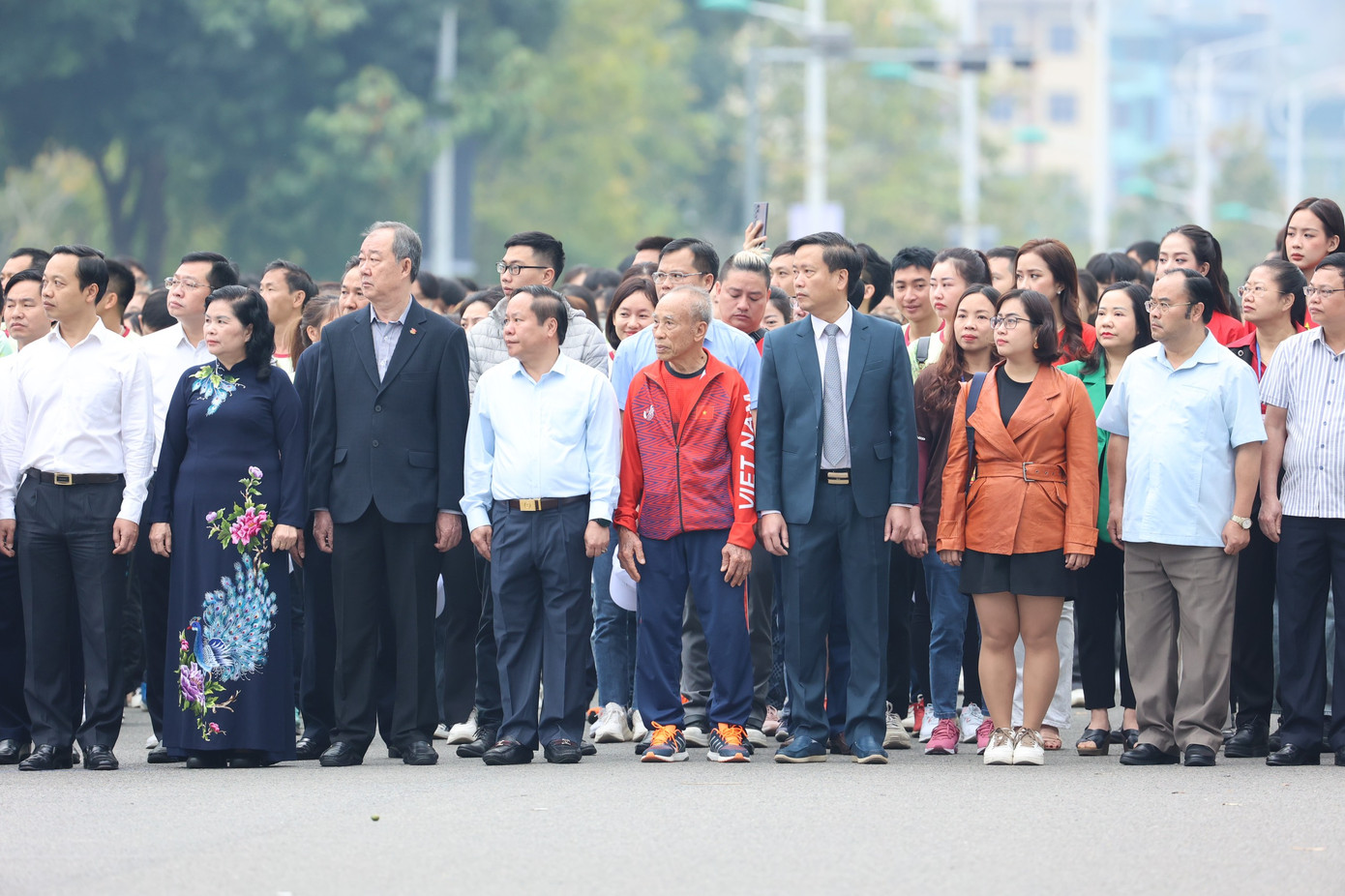 Lễ thượng cờ Tổ quốc tại Tiền Phong Marathon 2023 ảnh 30