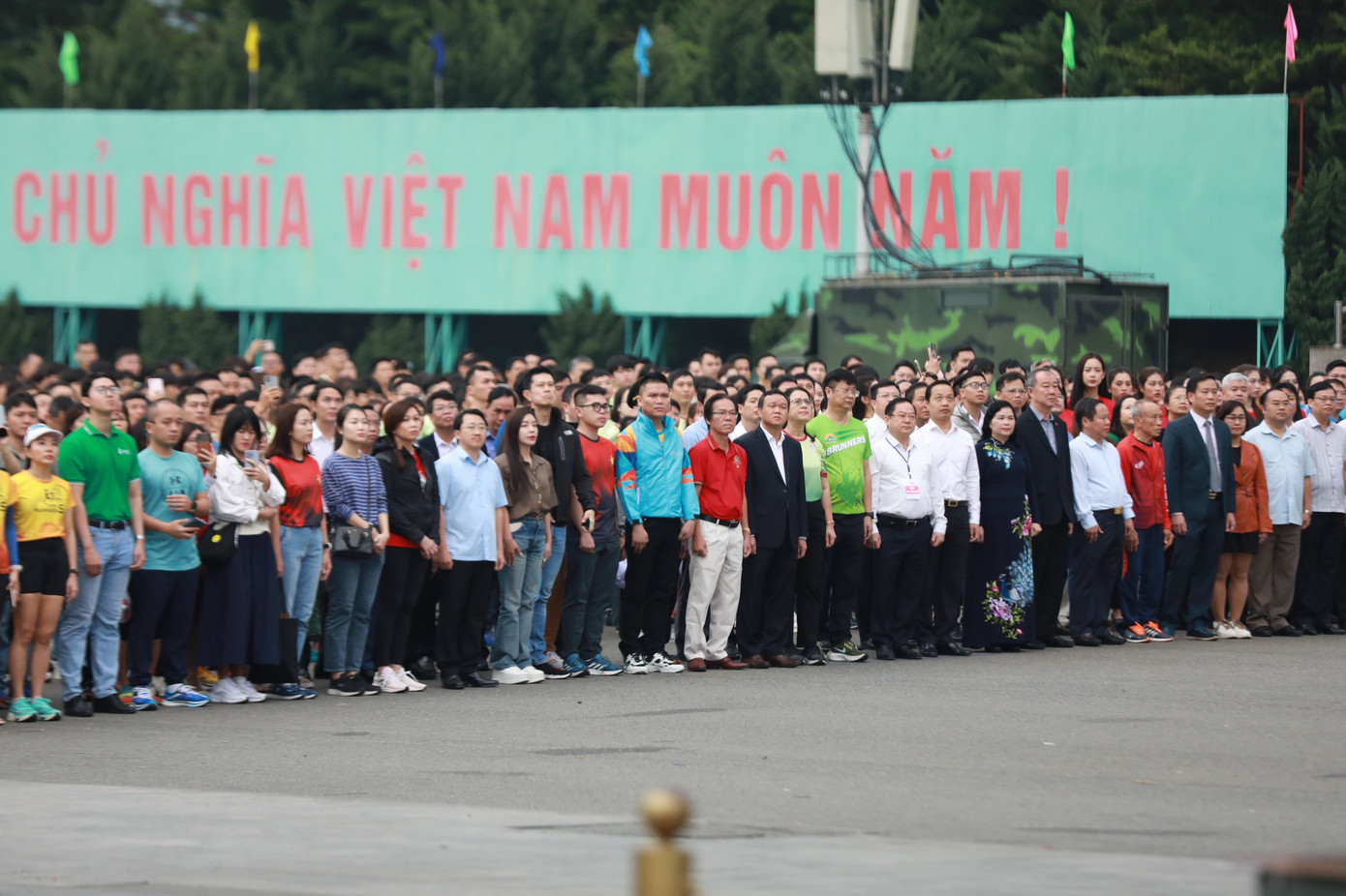 Lễ thượng cờ Tổ quốc tại Tiền Phong Marathon 2023 ảnh 29