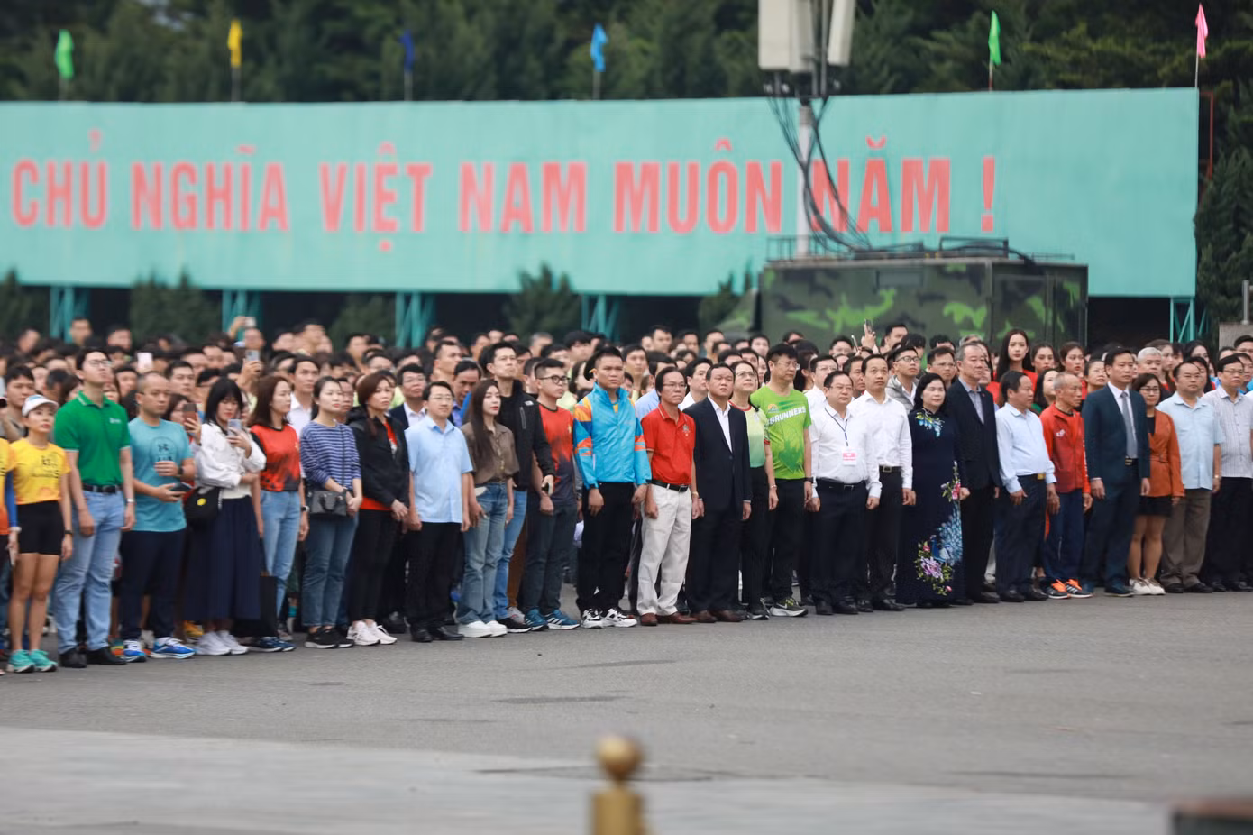 Lễ thượng cờ Tổ quốc tại Tiền Phong Marathon 2023 ảnh 29