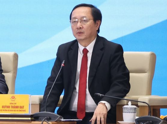 Bộ trưởng Bộ KH&amp;CN Huỳnh Thành Đạt
