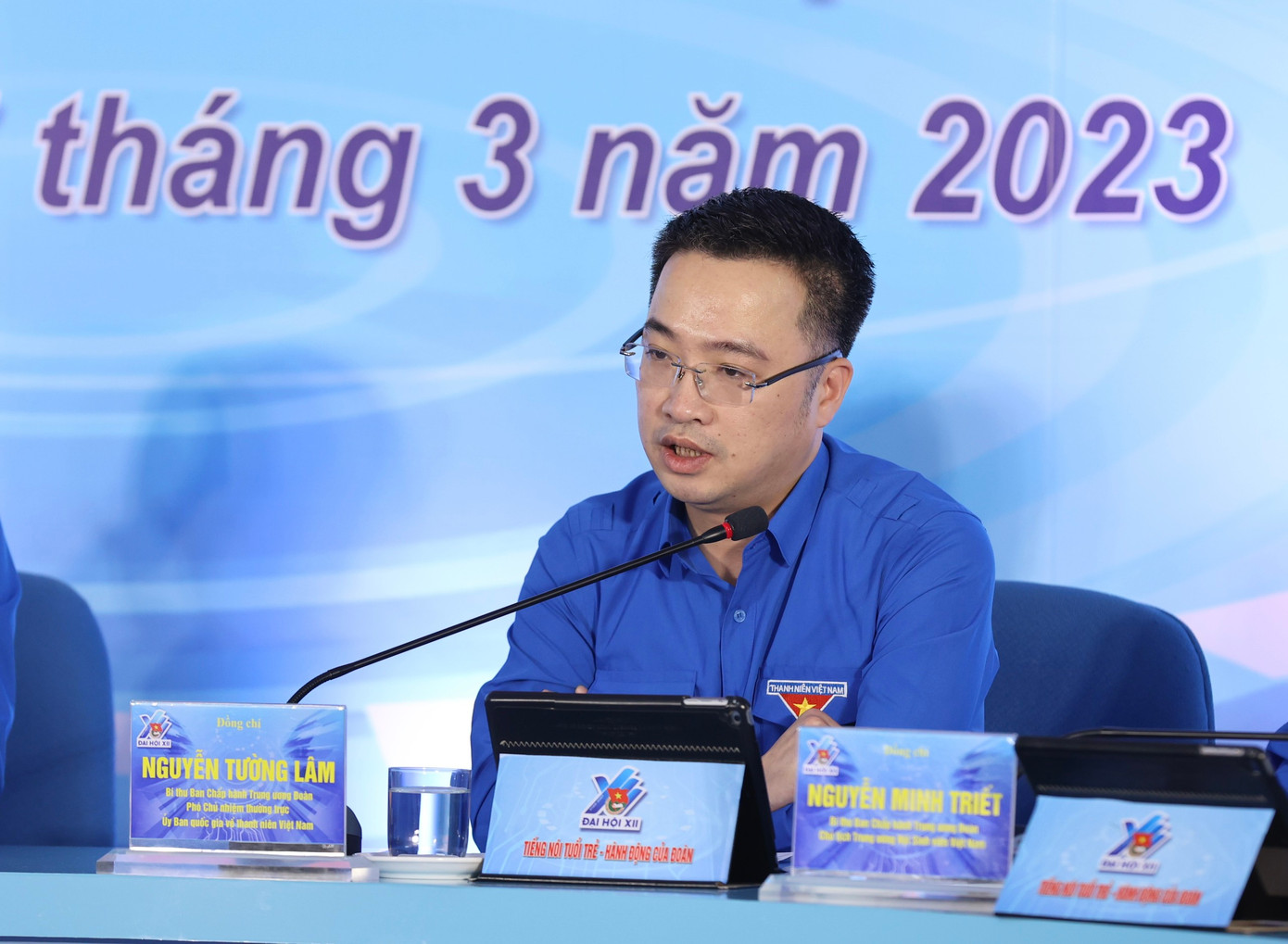 Bí thư Trung ương Đoàn, Phó Chủ nhiệm thường trực UBQG về Thanh niên Việt Nam Nguyễn Tường Lâm