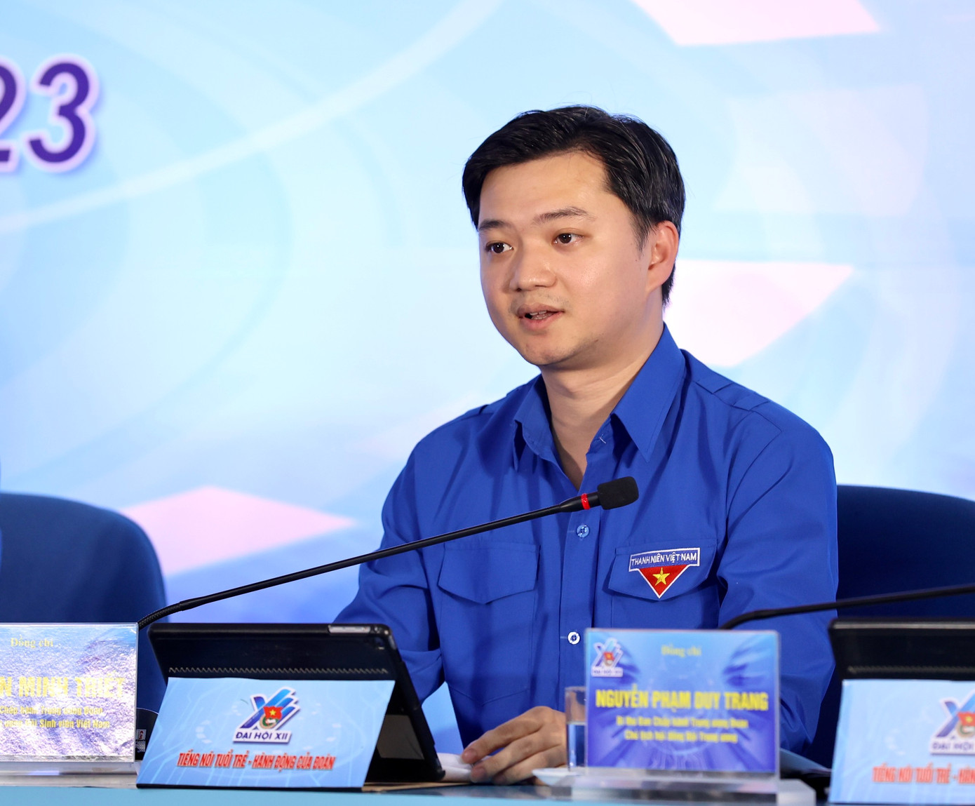 Bí thư Trung ương Đoàn, Chủ tịch Trung ương Hội Sinh viên Việt Nam Nguyễn Minh Triết