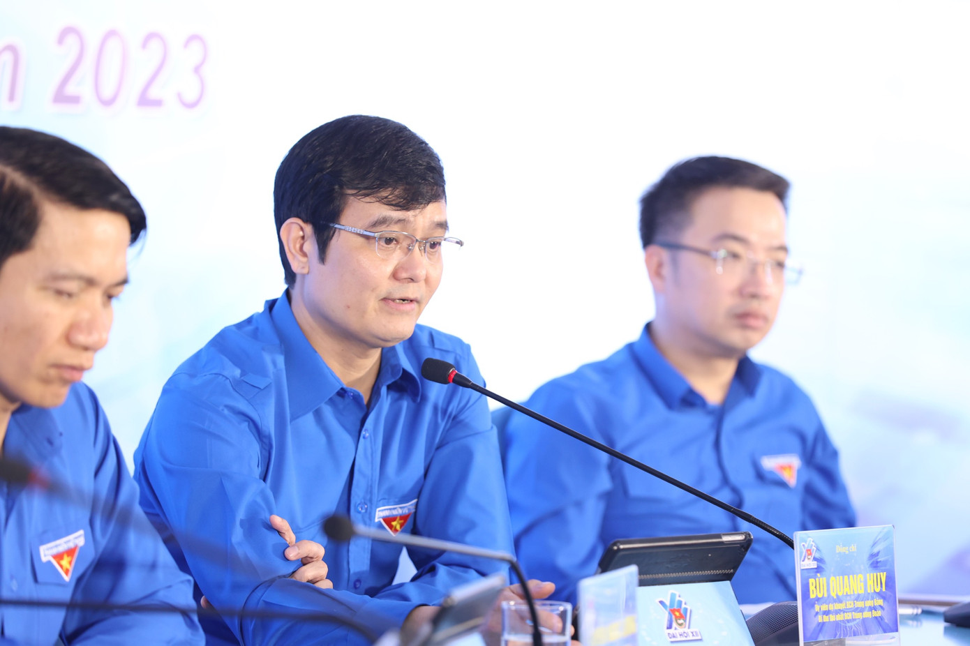 Bí thư thứ nhất Trung ương Đoàn Bùi Quang Huy