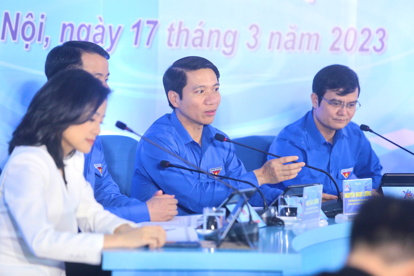 Bí thư thường trực Trung ương Đoàn, Chủ tịch Hội LHTN Việt Nam Nguyễn Ngọc Lương