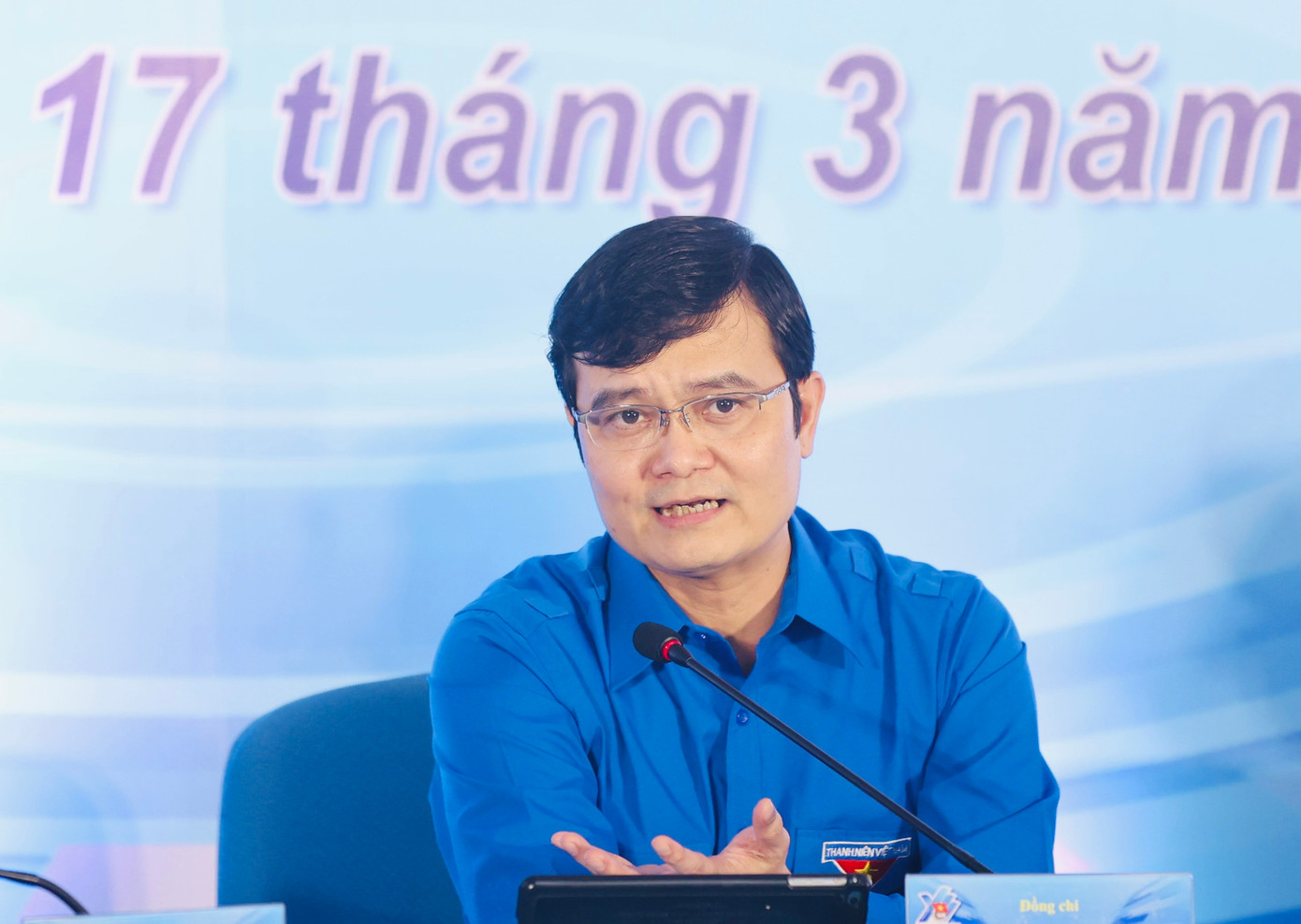 Bí thư thứ nhất Trung ương Đoàn Bùi Quang Huy
