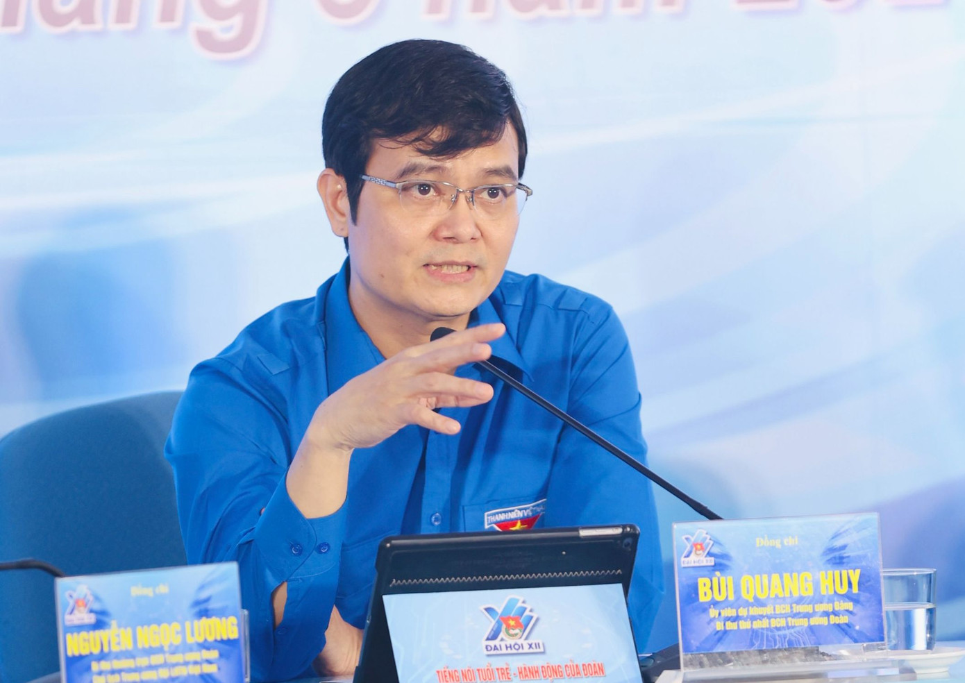 Bí thư thứ nhất Trung ương Đoàn Bùi Quang Huy