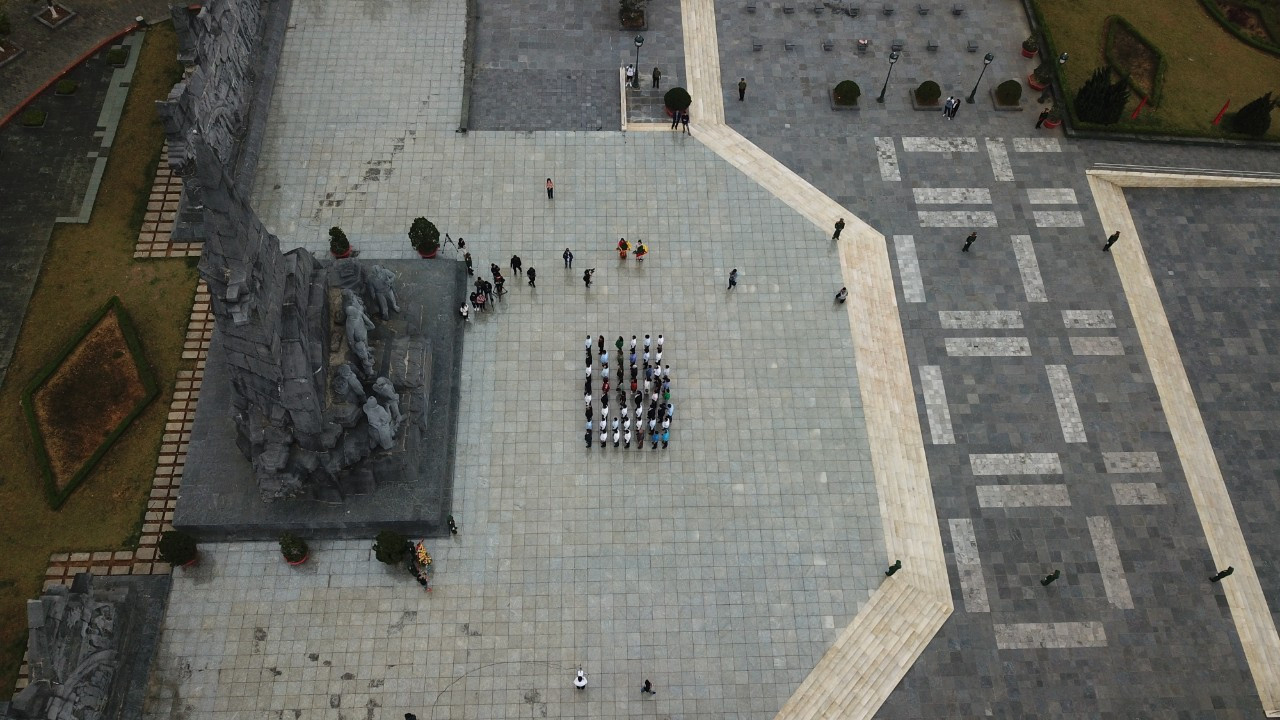 Lễ thượng cờ Tổ quốc tại Tiền Phong Marathon 2023 ảnh 9