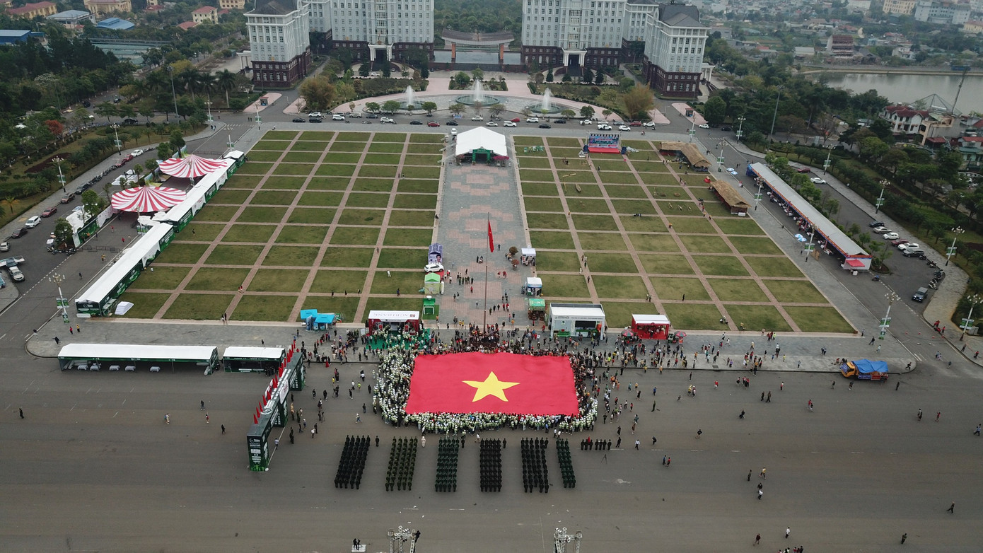 Lễ thượng cờ Tổ quốc tại Tiền Phong Marathon 2023 ảnh 49