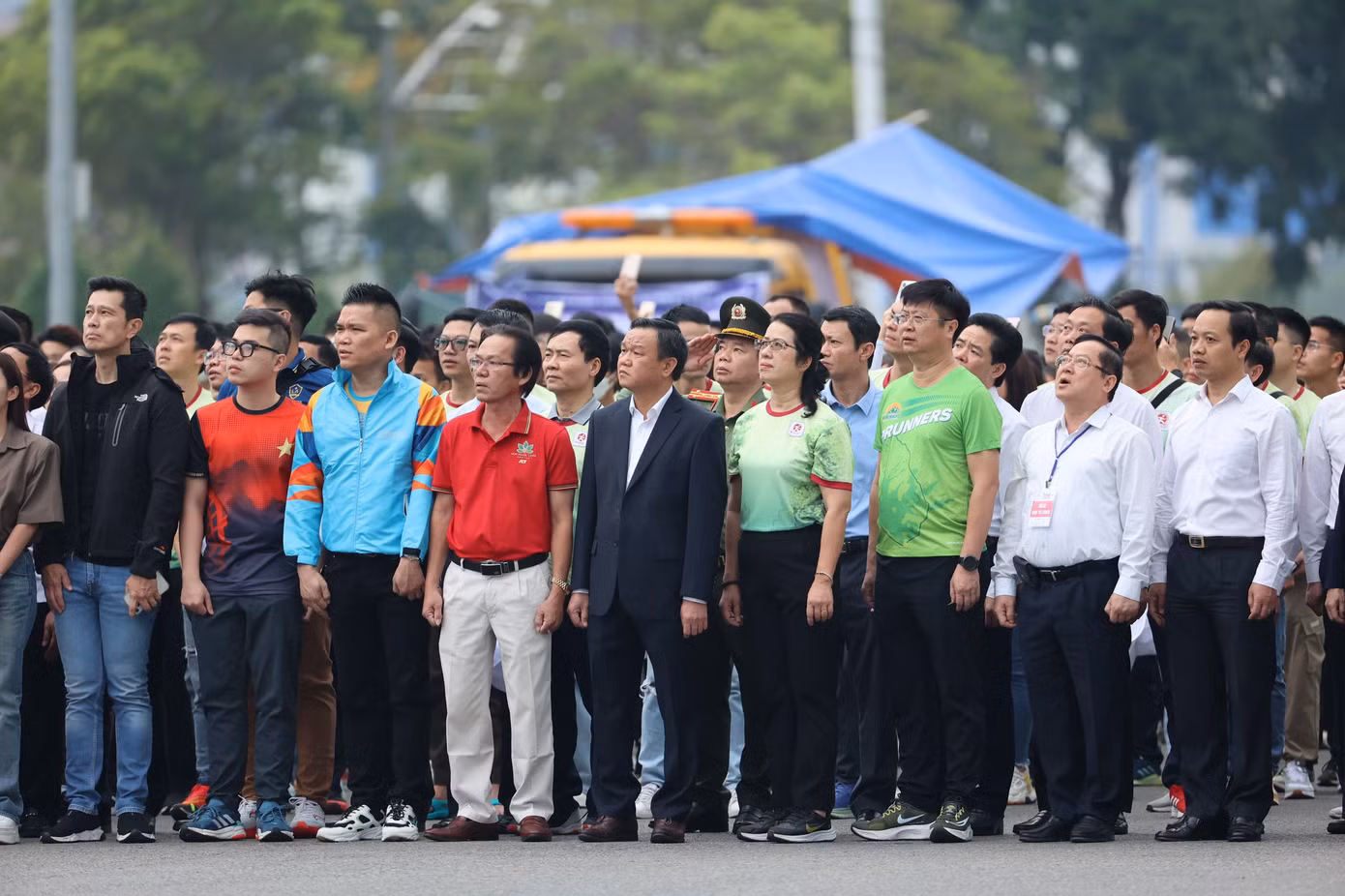 Lễ thượng cờ Tổ quốc tại Tiền Phong Marathon 2023 ảnh 31