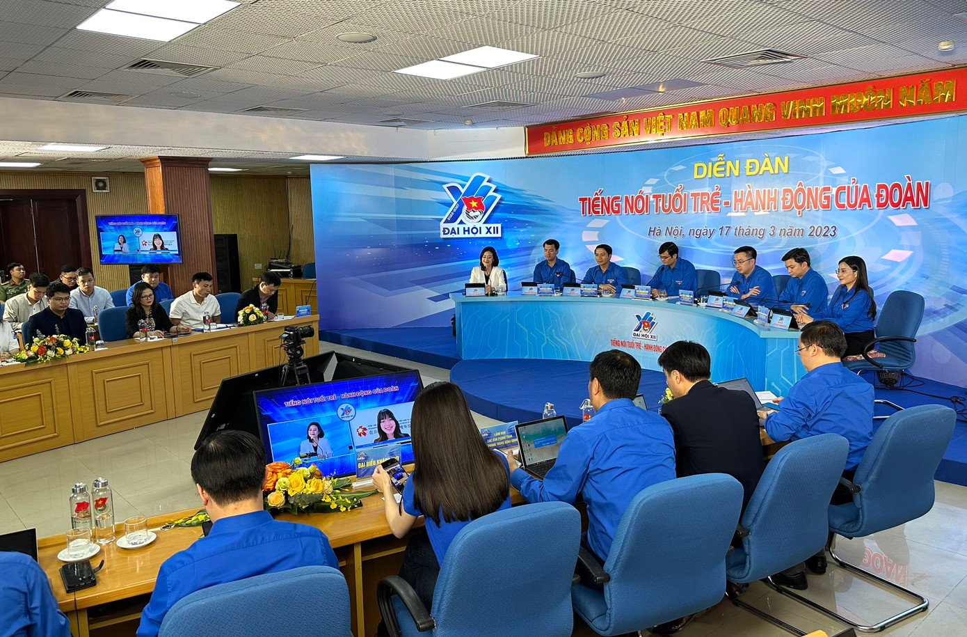 Toàn cảnh Diễn đàn &quot;Tiếng nói tuổi trẻ - Hành động của Đoàn&quot;