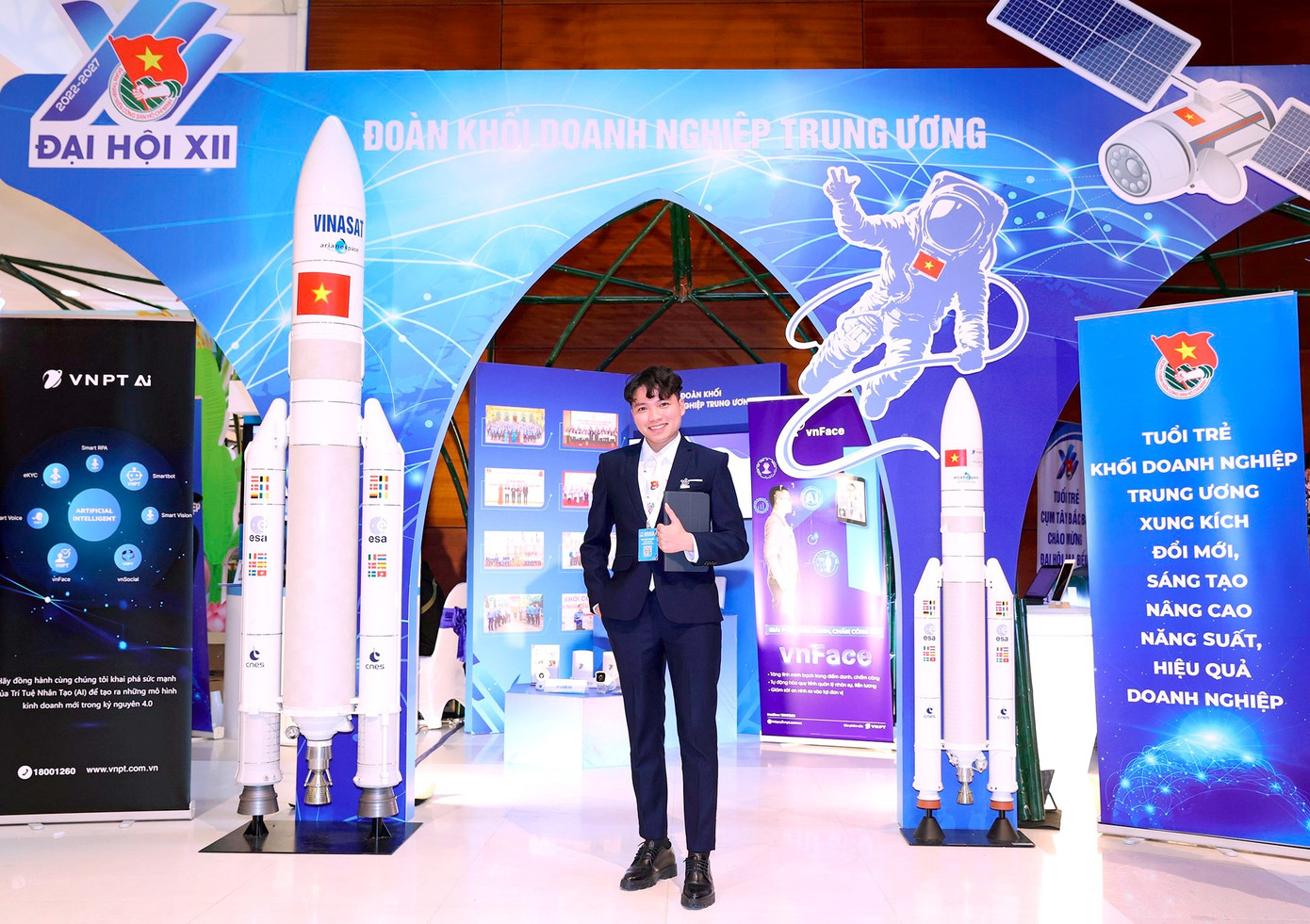 Bạn Nguyễn Hữu Quyết, Ủy viên BCH Chi đoàn Công ty CP Đầu tư và phát triển công nghiệp TTP